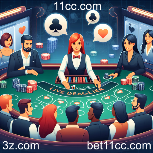 Experiência Imersiva no Casino Ao Vivo do 11cc.com